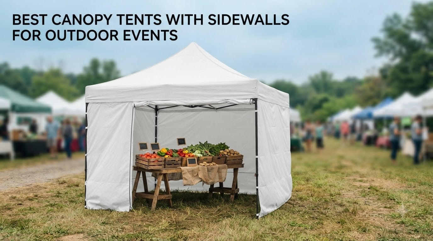 best canopy tents with sidewalls for outdoor events