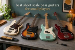 best short scale bass guitars for small players