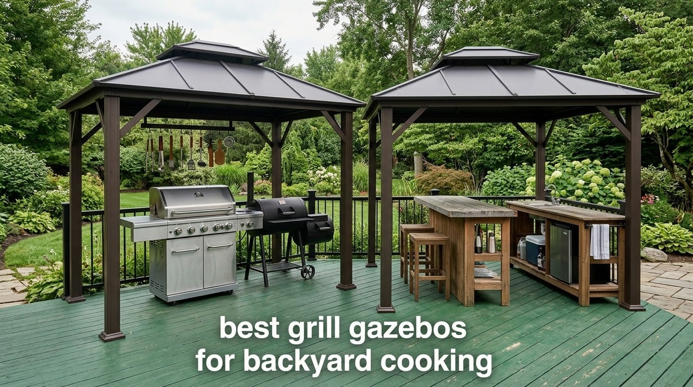 best grill gazebos for backyard cooking