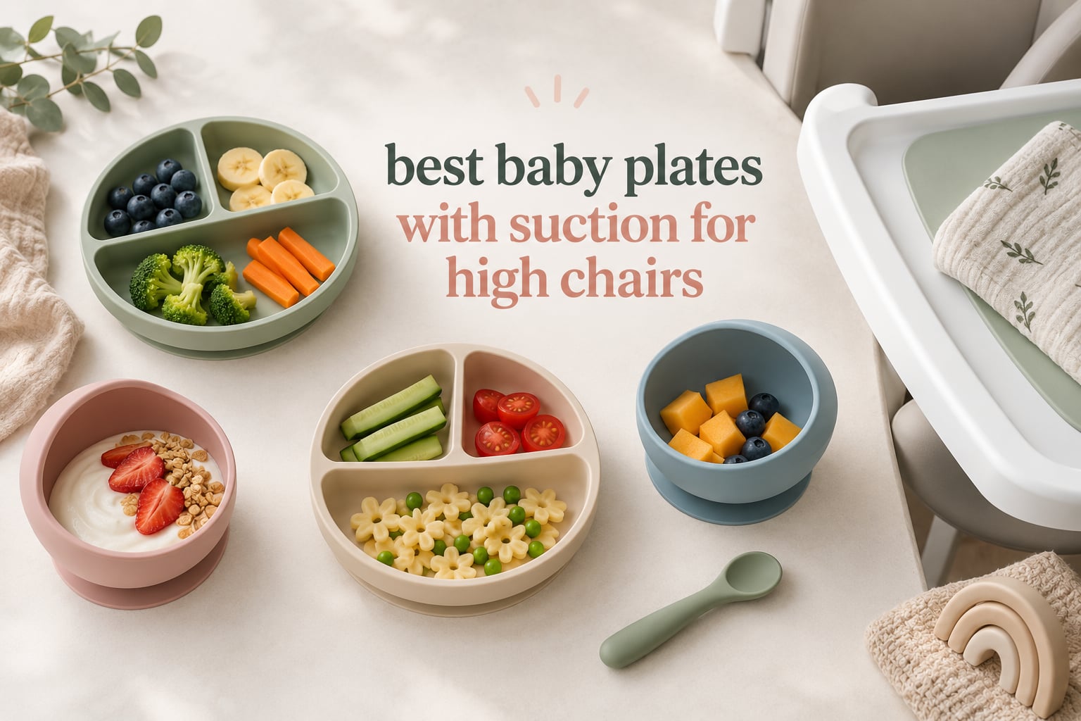 best baby plates with suction for high chairs