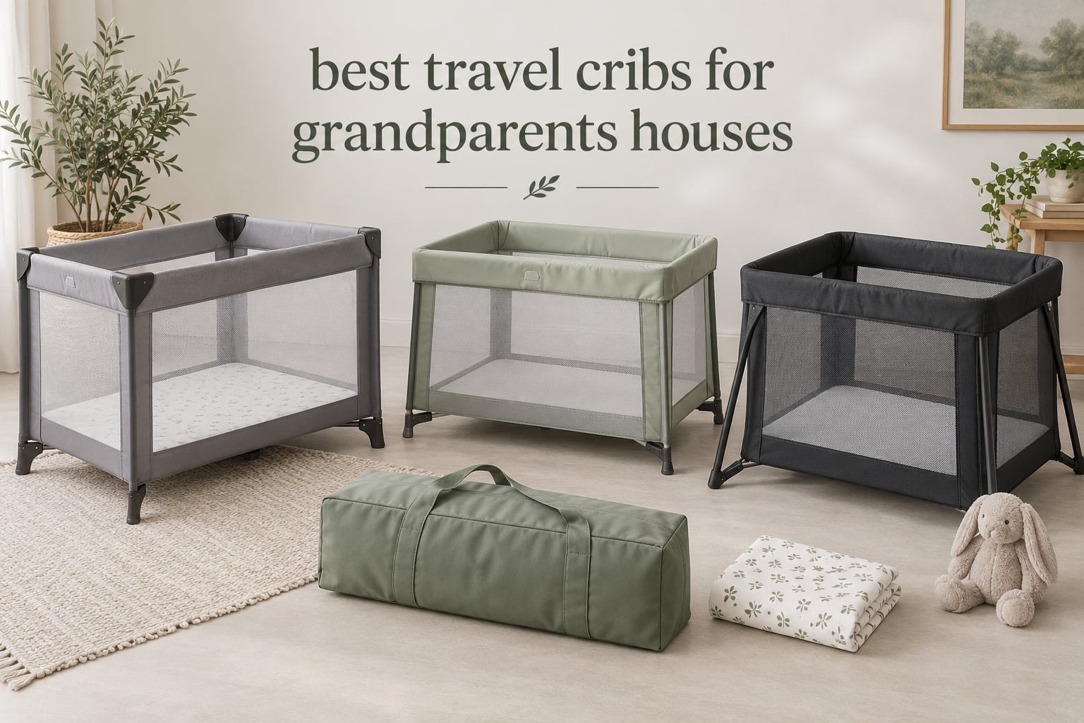 best travel cribs for grandparents houses