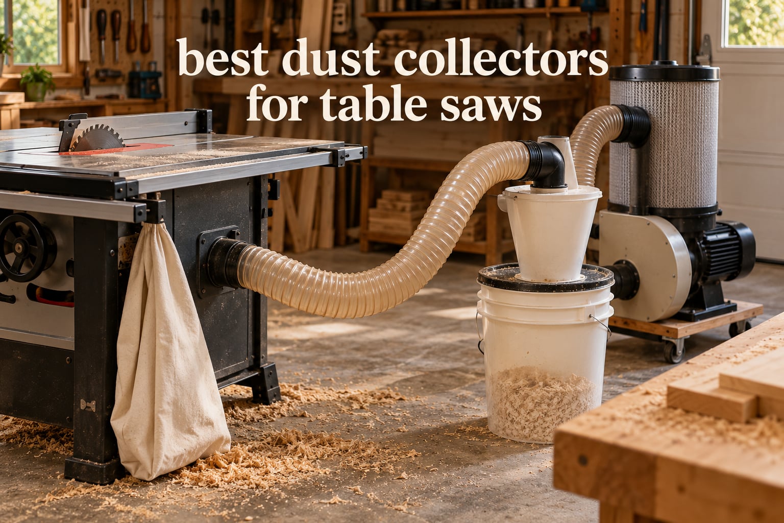 best dust collectors for table saws