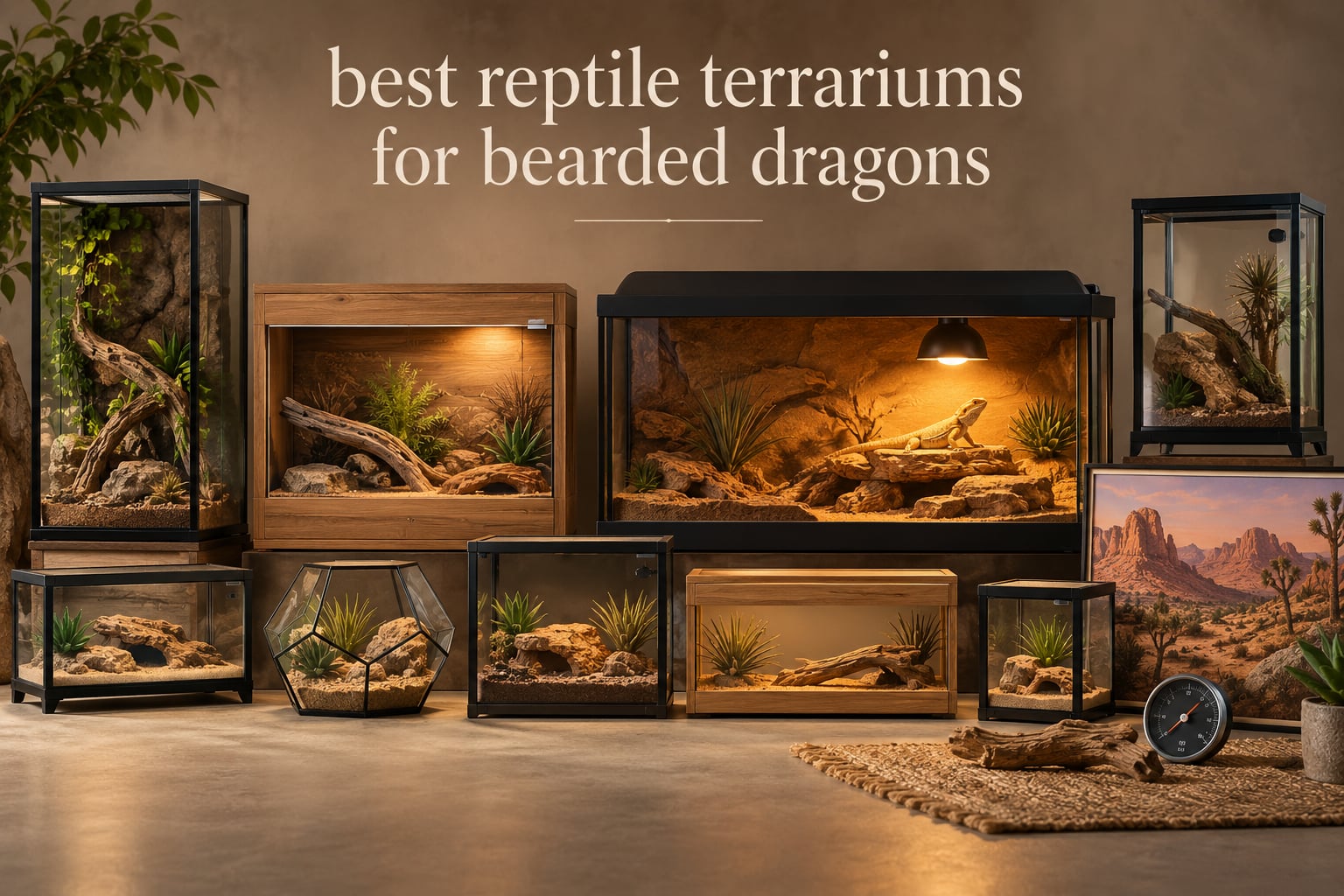 best reptile terrariums for bearded dragons