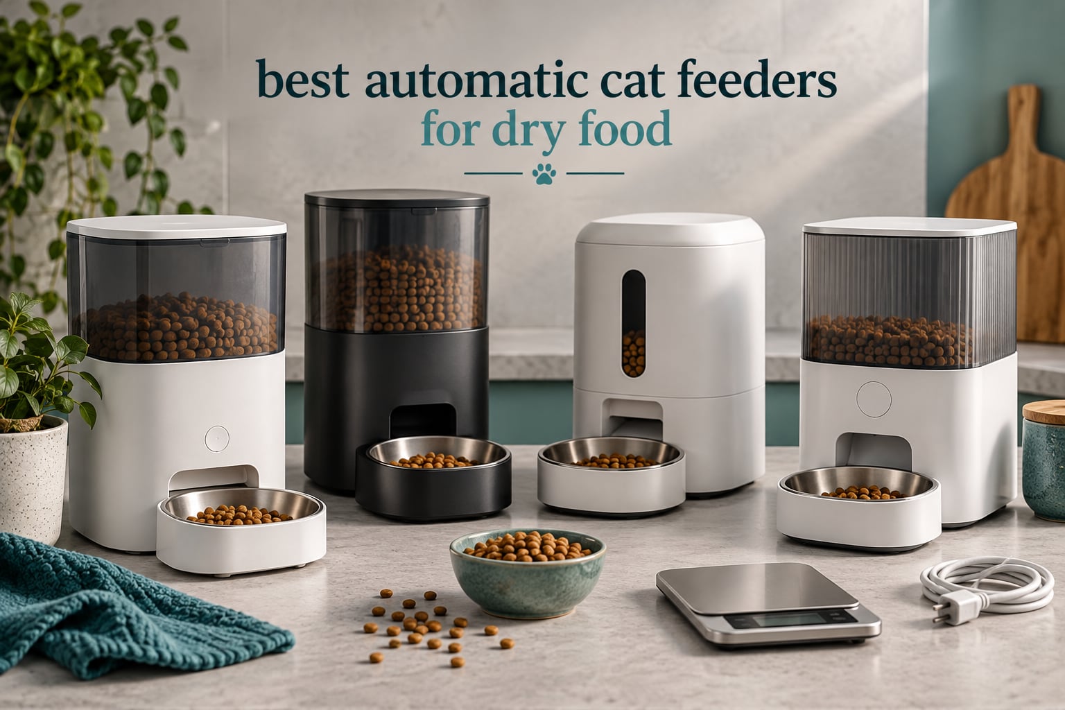 best automatic cat feeders for dry food