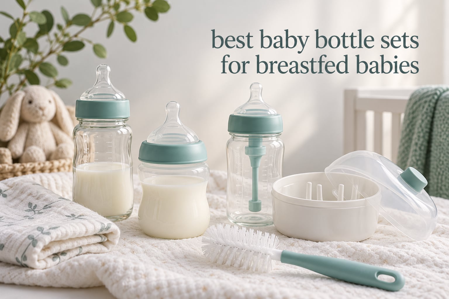 best baby bottle sets for breastfed babies