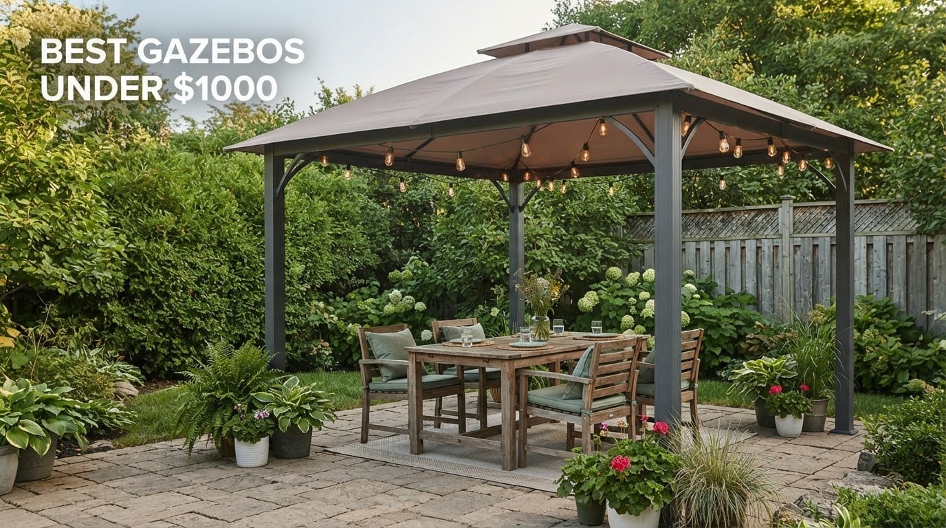 best gazebos under $1000