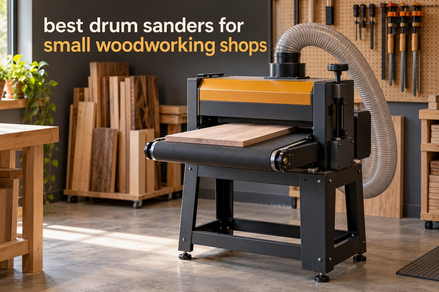 best drum sanders for small woodworking shops