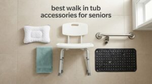 best walk in tub accessories for seniors