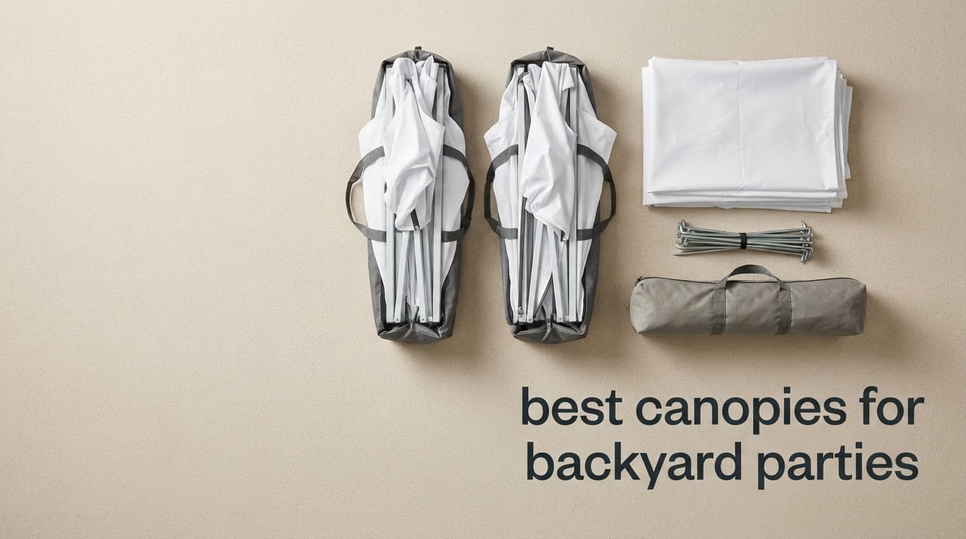 best canopies for backyard parties