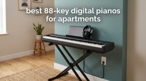 best 88 key digital pianos for apartments