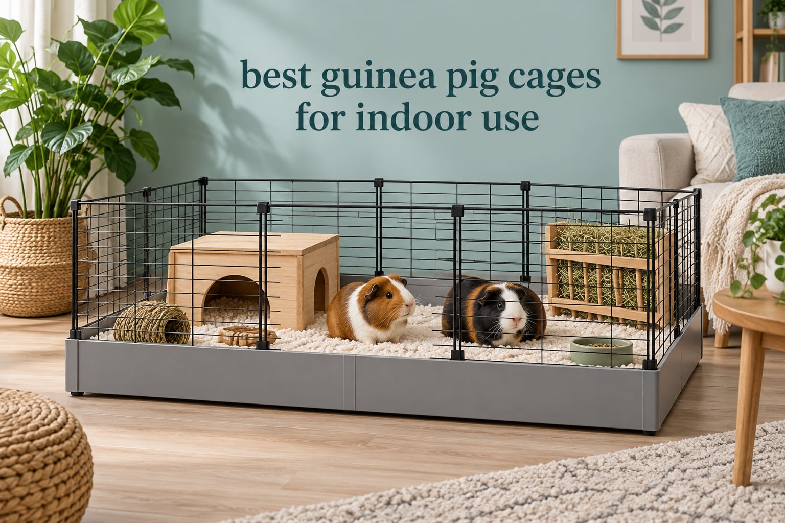 best guinea pig cages for indoor use