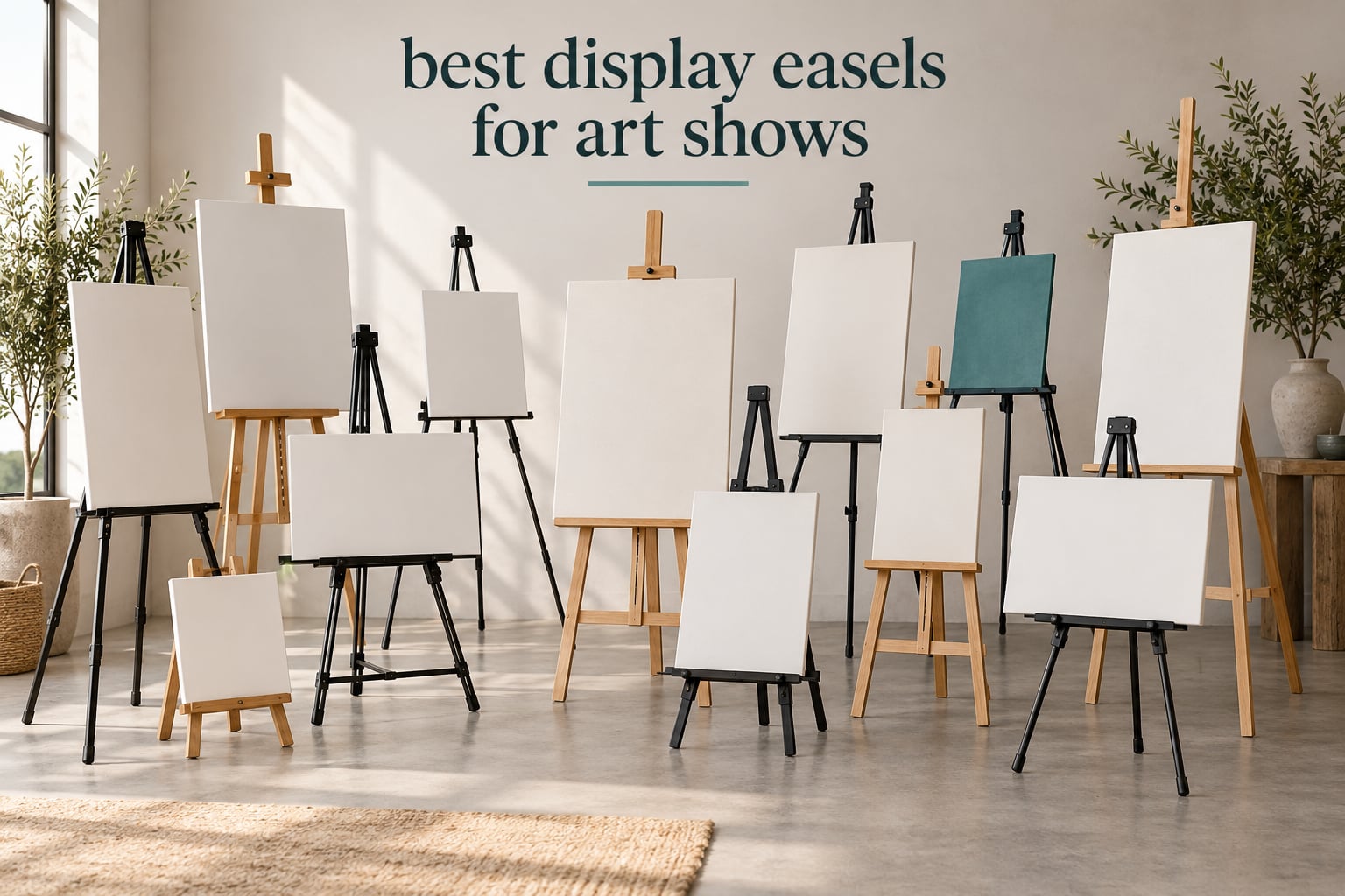 best display easels for art shows