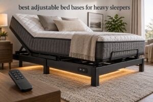 best adjustable bed bases for heavy sleepers