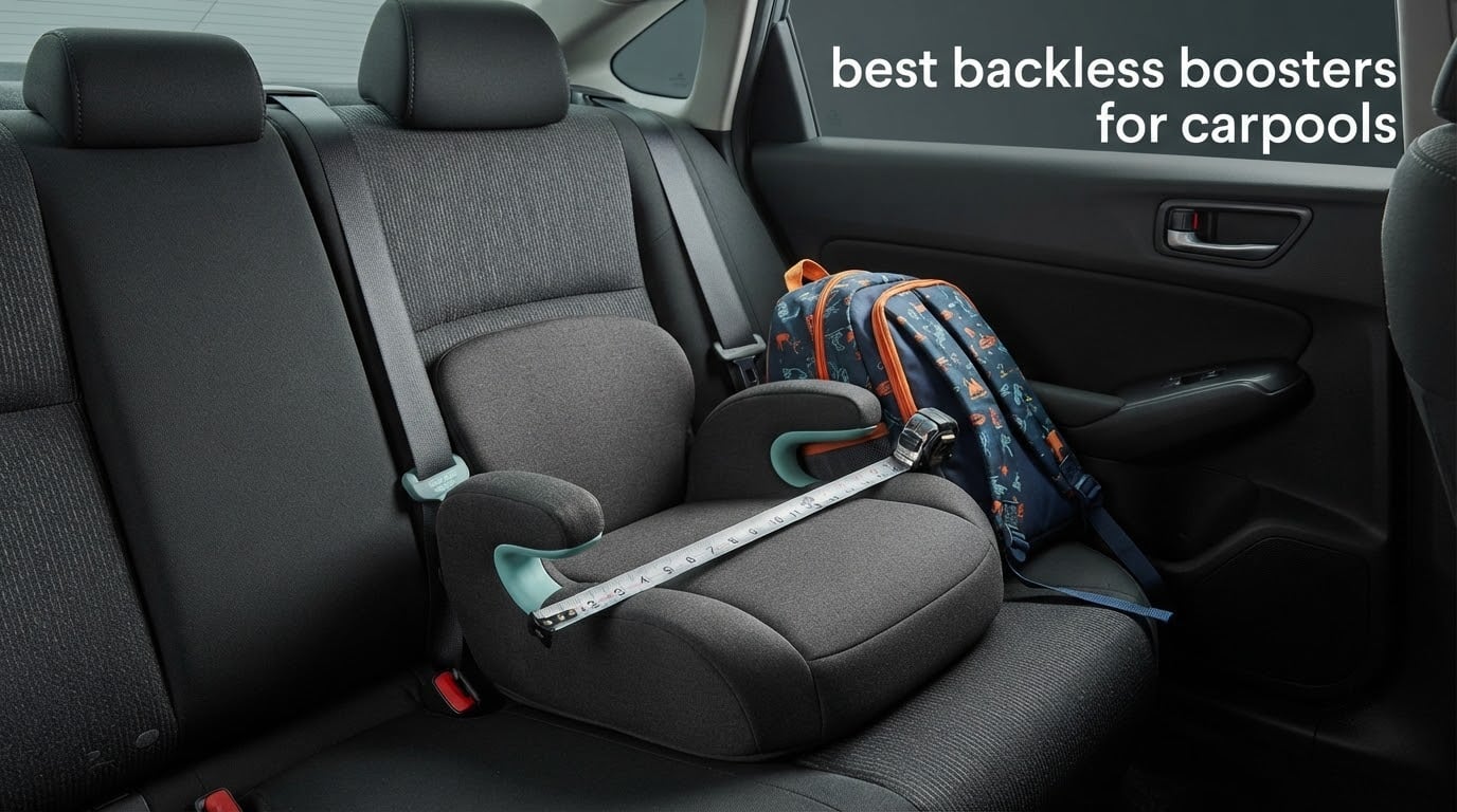 best backless boosters for carpools