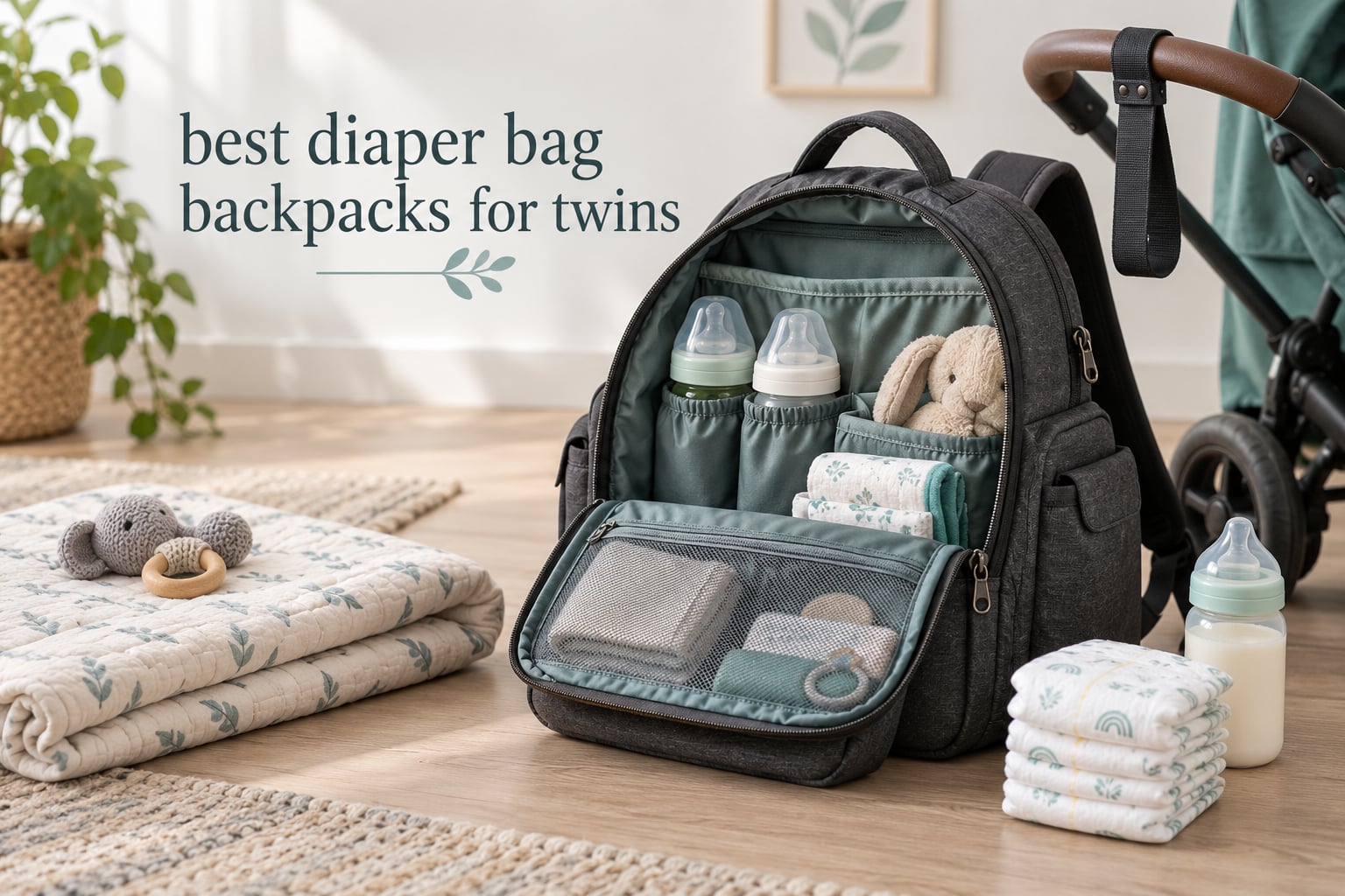 best diaper bag backpacks for twins