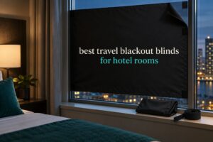 best travel blackout blinds for hotel rooms