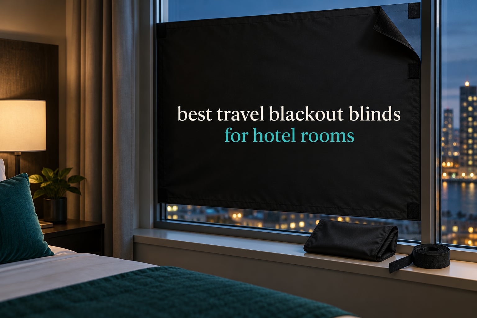 best travel blackout blinds for hotel rooms