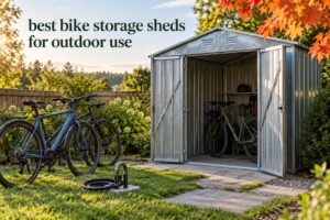best bike storage sheds for outdoor use