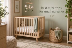best mini cribs for small nurseries
