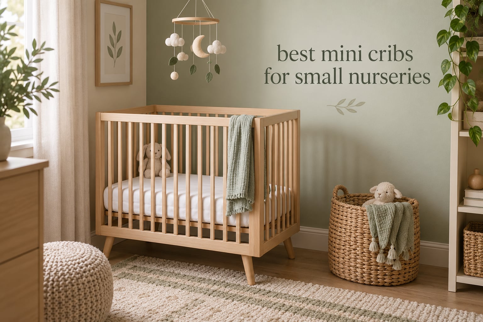 best mini cribs for small nurseries