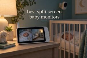 best split screen baby monitors