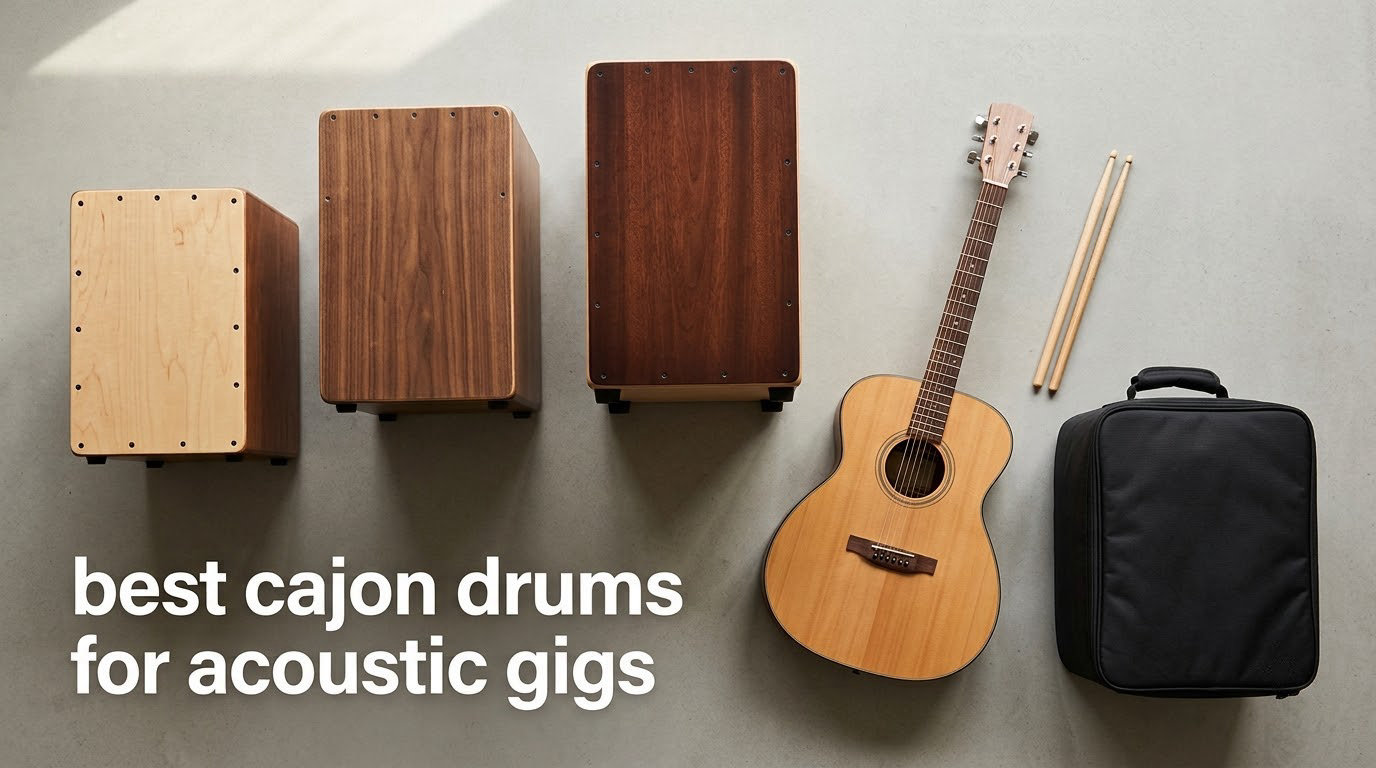 best cajon drums for acoustic gigs