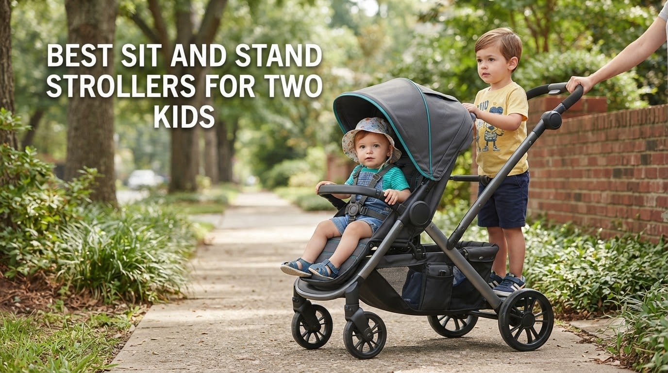 best sit and stand strollers for two kids