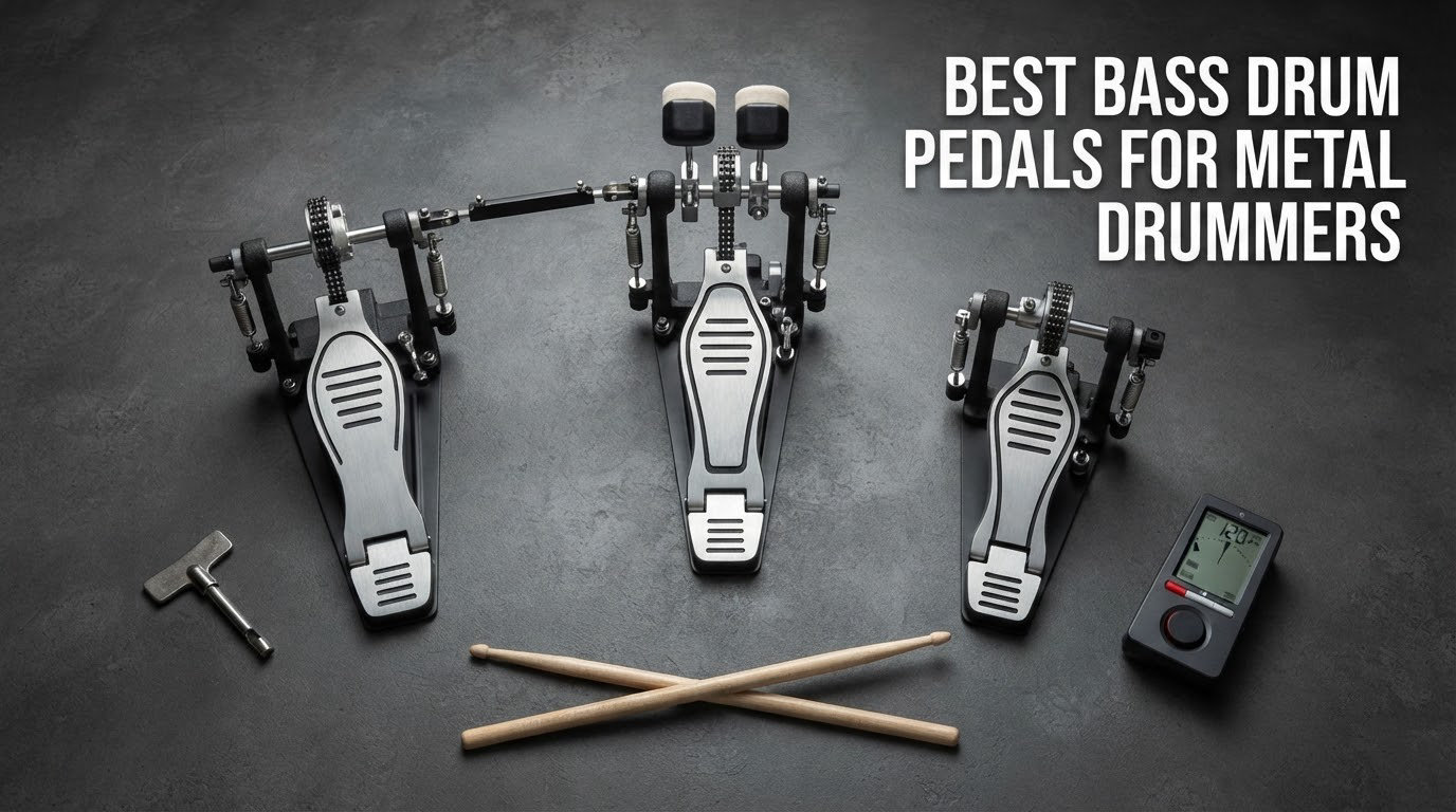 best bass drum pedals for metal drummers