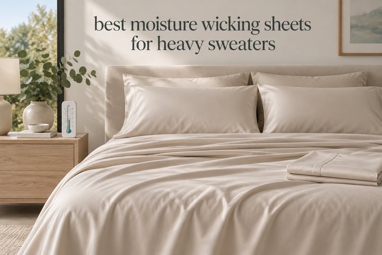 best moisture wicking sheets for heavy sweaters