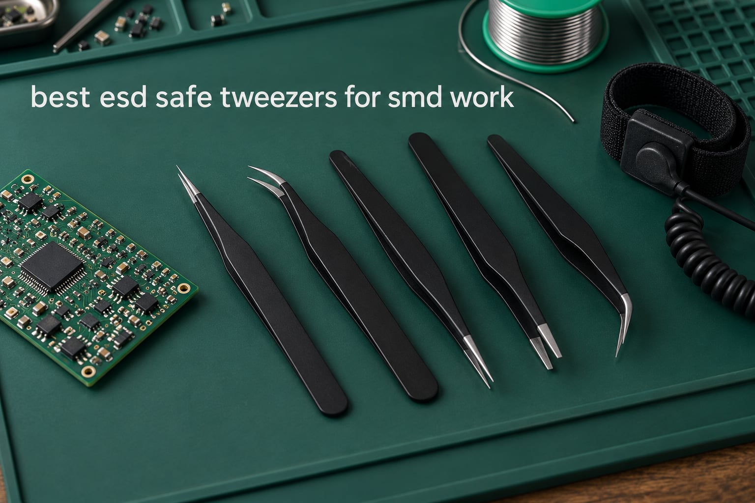 best esd safe tweezers for smd work