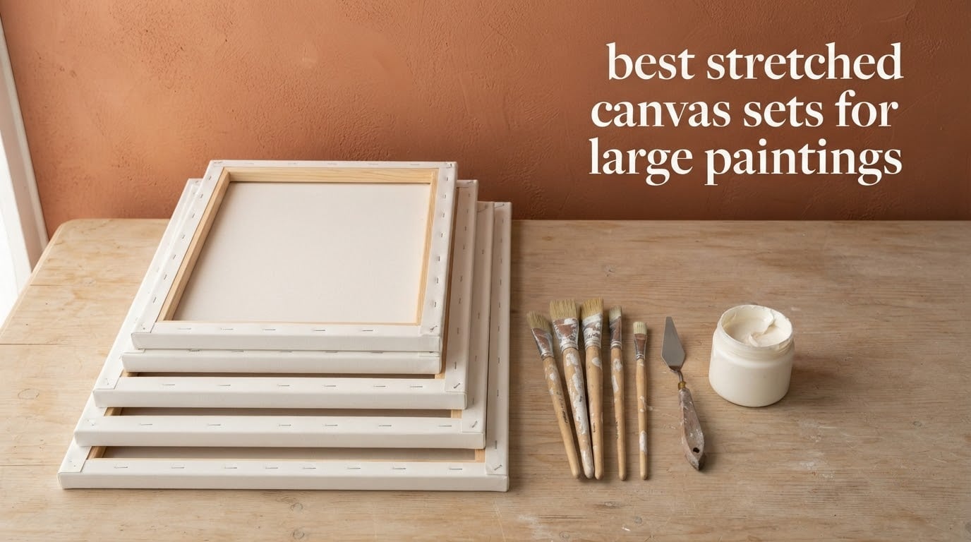 best stretched canvas sets for large paintings