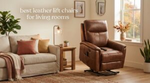 best leather lift chairs for living rooms