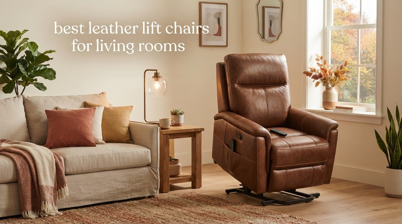 best leather lift chairs for living rooms