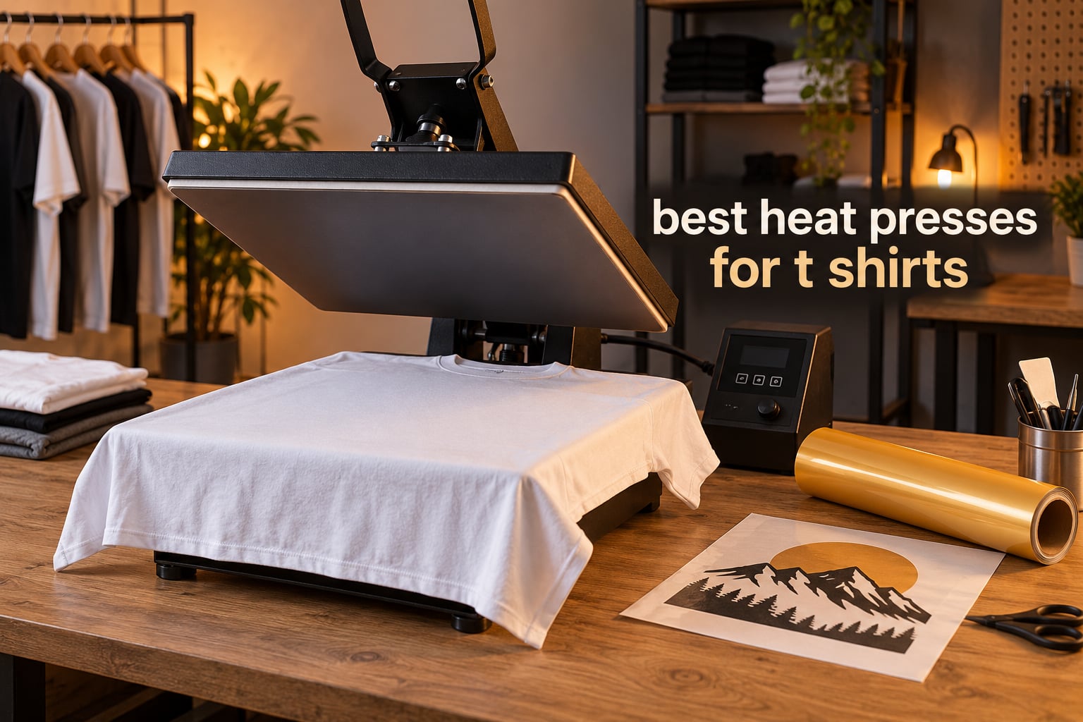 best heat presses for t shirts