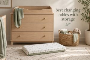 best changing tables with storage