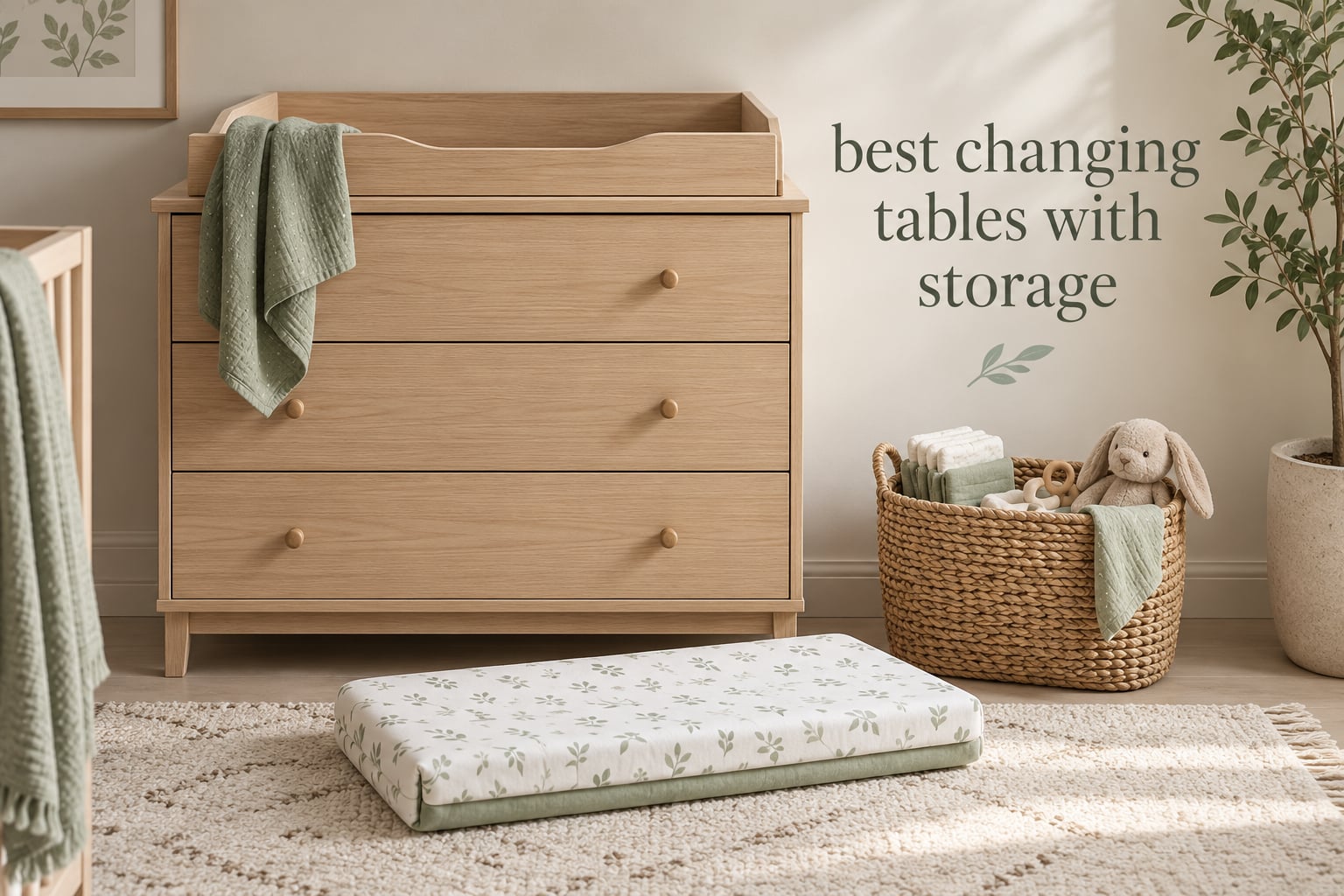 best changing tables with storage
