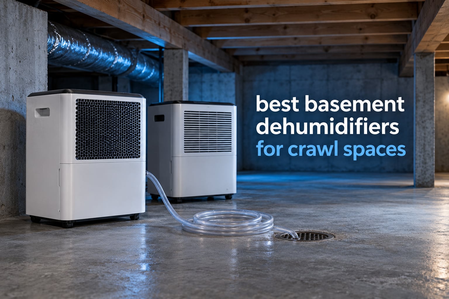 best basement dehumidifiers for crawl spaces