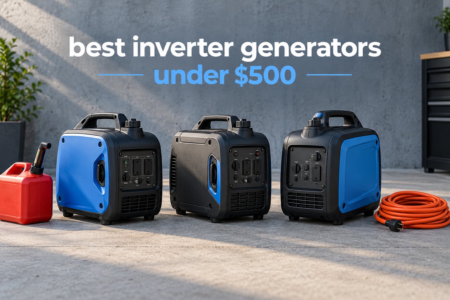 best inverter generators under $500